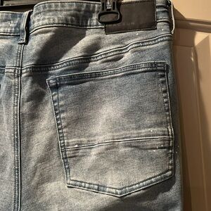 PacSun Men's Skinny Jeans - Distressed Blue